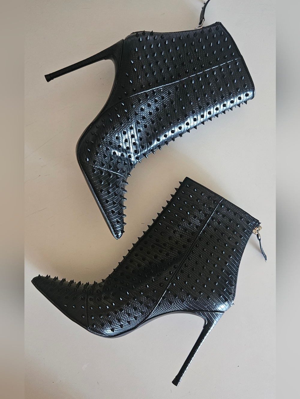 Steve Madden Spiked Ankle Boots